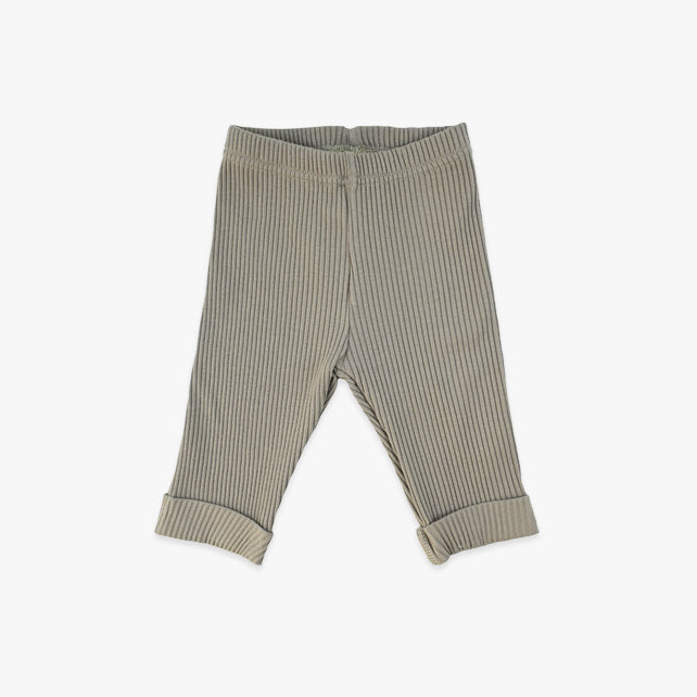 Donji dio za bebe dječake – krem boja, rebrasti pamuk