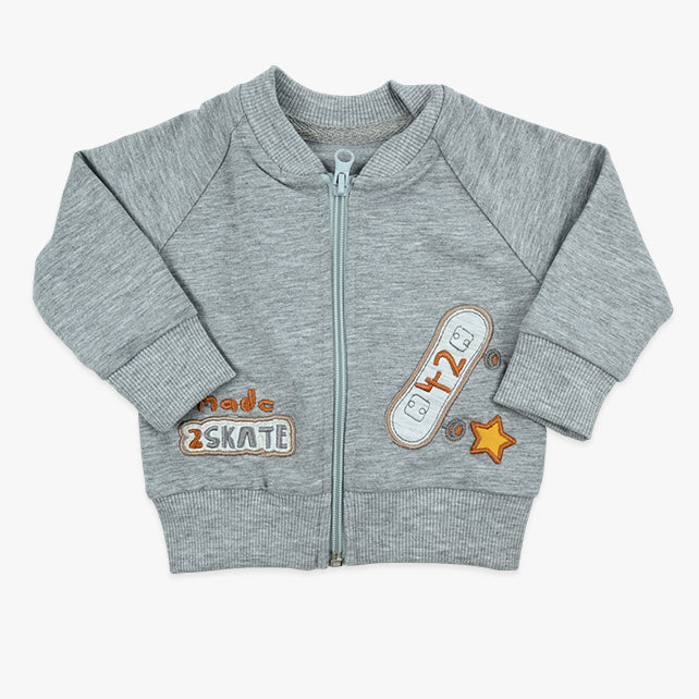 Bebi duks za dječake Made 2 Skate u tamno sivoj boji