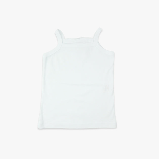 Potkošulja za djevojčice na tanke bretele, bijela – Imago