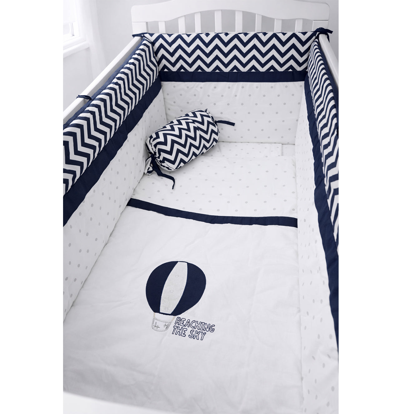 Set posteljine za krevetac Dreamy pamuk ogradica – Imago
