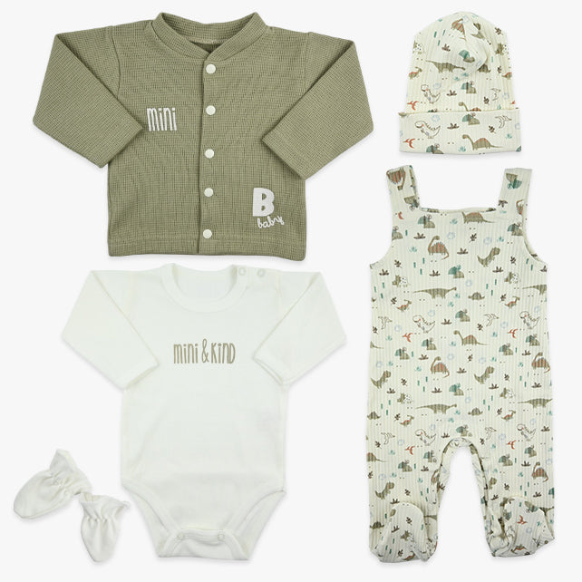 Set za iznošenje beba za dječake Mini & Kind – 5-dijelni – Imago