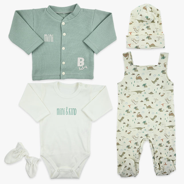 Set za iznošenje beba za dječake Mini & Kind – 5-dijelni – Imago