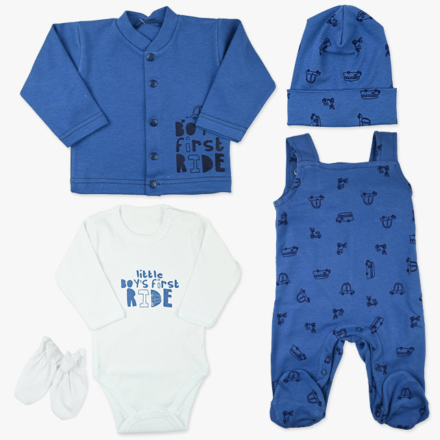 set za iznosenje first ride beba djecak plavi komplet – Imago