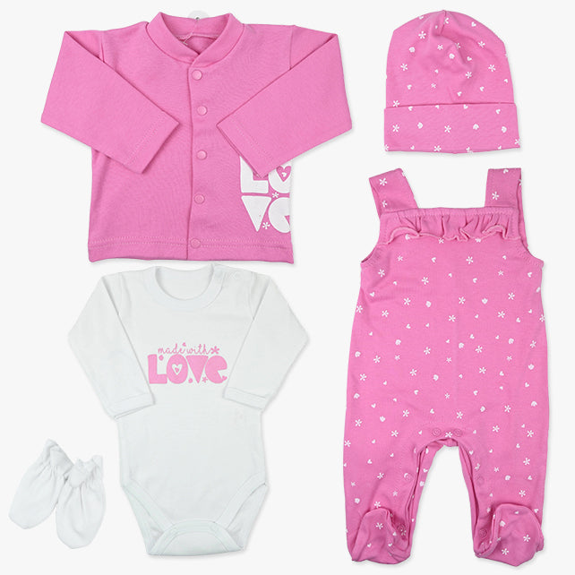set za iznosenje love beba djevojcica rozi komplet – Imago