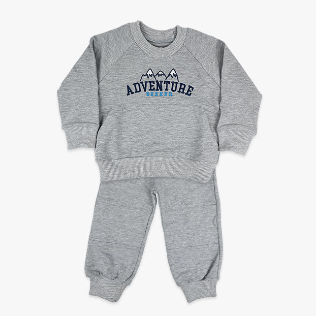 Trenerka za dječake Adventure u sivoj boji